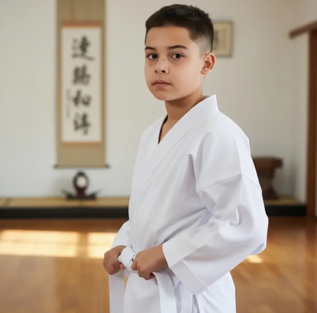 Kimono karatê reforçado infantil
